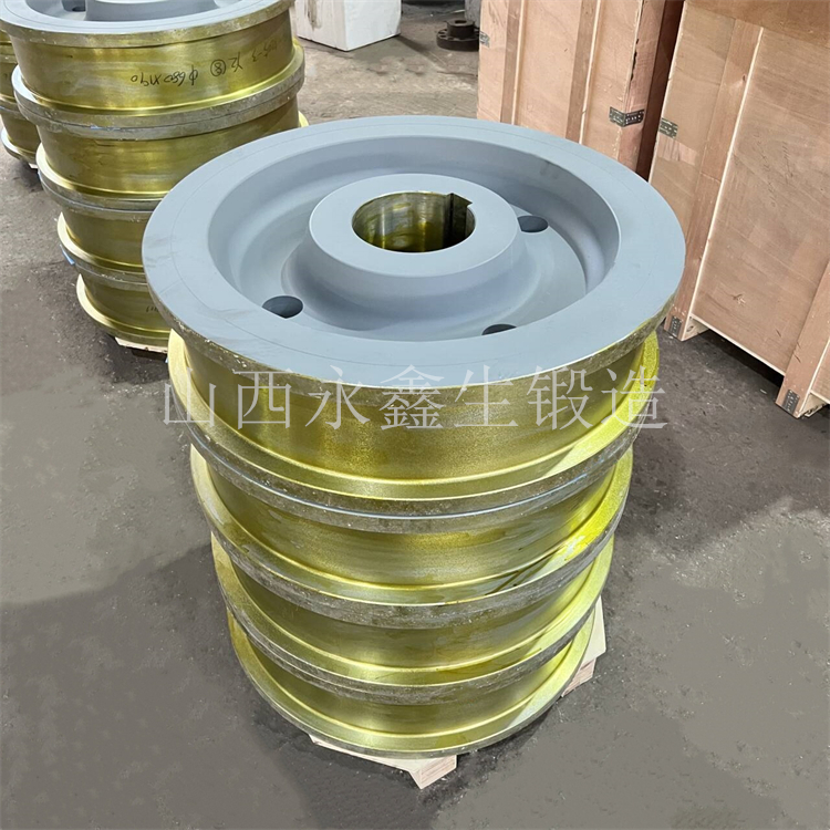 Q345輸送機輥筒接盤輪盤